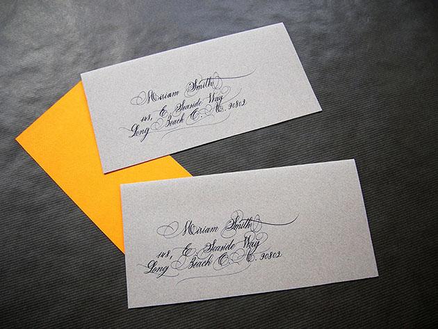 Calligraphe enveloppe paris, calligraphie enveloppes invitations paris, calligraphie paris