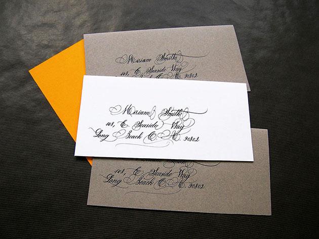 Calligraphe enveloppe paris, calligraphie enveloppes invitations paris, calligraphie paris