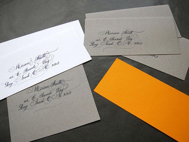 Calligraphe enveloppe paris, calligraphie enveloppes invitations paris, calligraphie paris