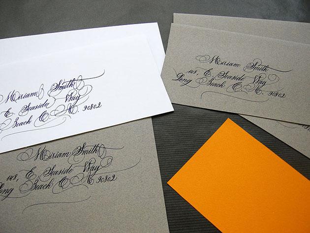 Calligraphe enveloppe paris, calligraphie enveloppes invitations paris, calligraphie paris