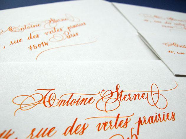 Calligraphie enveloppe, calligraphie enveloppes, enveloppes calligraphie mariage paris, enveloppe calligraphie paris, enveloppes calligraphie anglaise, enveloppe calligraphie paris