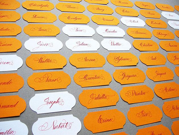 Calligraphie marque places mariage paris, marque places calligraphie, marque places mariage paris, cartons de table calligraphie, calligraphie cartons de table, plan de tables calligraphie mariage, calligraphie plan de table mariage