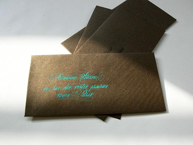 Calligraphie enveloppe, calligraphie enveloppes, enveloppes calligraphie mariage paris, enveloppe calligraphie paris, enveloppes calligraphie anglaise, enveloppe calligraphie paris