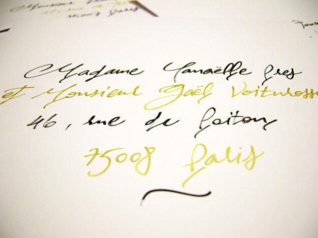 calligraphe, calligraphie enveloppe, calligraphe enveloppe paris, calligraphie enveloppe faire part mariage, enveloppes calligraphi&eacute;es, invitations calligraphi&eacute;es, calligraphe professionnel