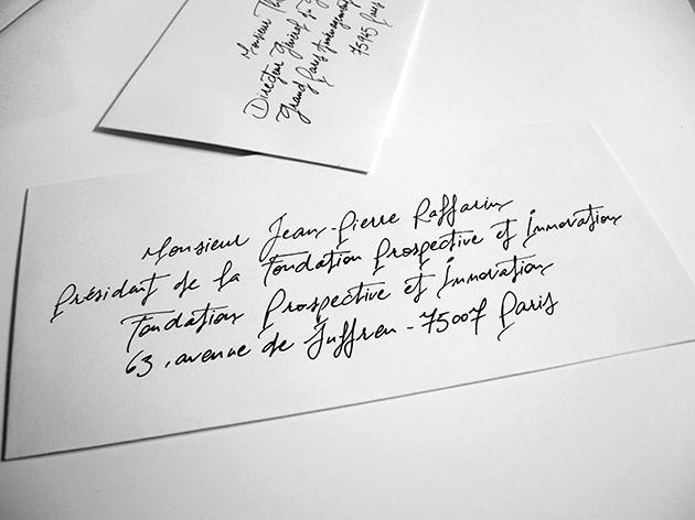 calligraphe paris