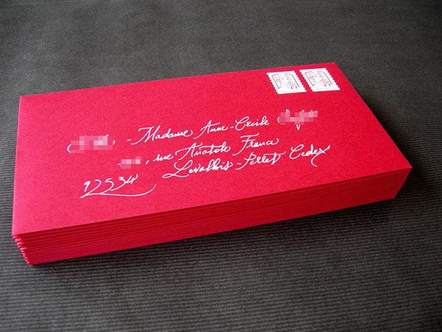 calligraphie enveloppe paris, calligraphe invitation paris, enveloppes invitations calligraphiees, calligraphe