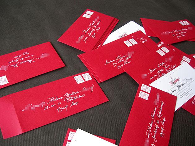 calligraphie enveloppe paris, calligraphe invitation paris, enveloppes invitations calligraphiees, calligraphe