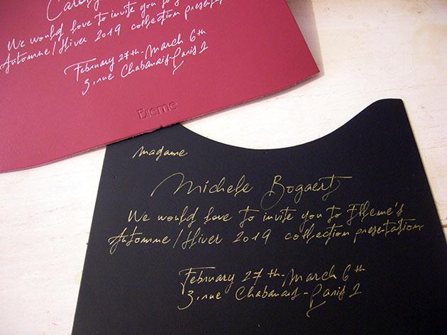 calligraphie invitation paris, calligraphe paris, invitations calligraphiées, prestation calligraphie