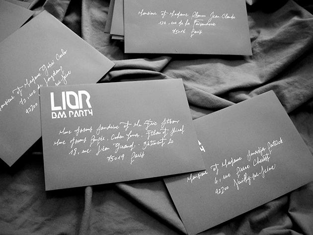 calligraphie invitations