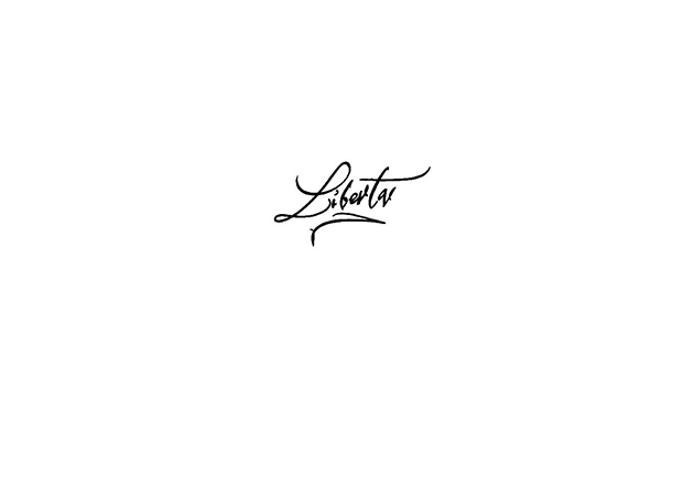 calligraphy tattoo lettering liberta, calligraphy tattoo font, calligraphie tatouage liberta, calligraphie tatouage paris calligraphe, calligraphe enveloppe Paris