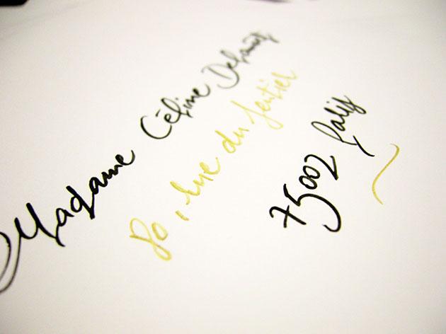 &eacute;criture enveloppe faire part mariage, calligraphie enveloppes, calligraphe enveloppe paris, calligraphie enveloppe mariage, calligraphe professionnel paris, enveloppes calligraphi&eacute;es, calligraphe